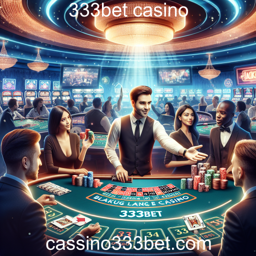 Experimente a Emoção do Cassino ao Vivo no 333bet